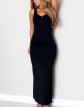 Rochie Lunga cu Spatele Decupat LC60455B